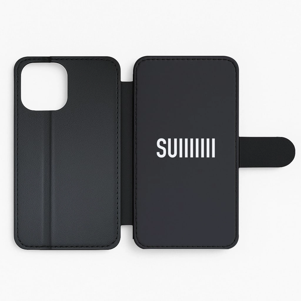 SUI - Football Flip / Wallet Phone Case Personal Style