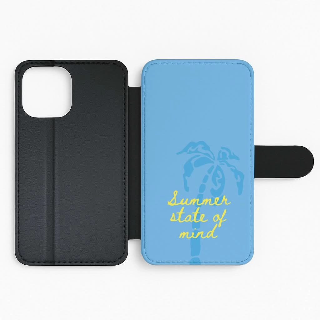 Minimal Comfort Summer State Of Mind Flip / Wallet Phone Case