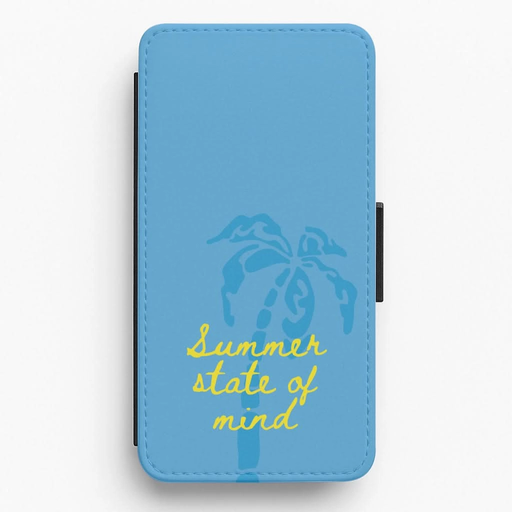 Summer State Of Mind Flip / Wallet Phone Case Drop Defense Trendy Texture Finish