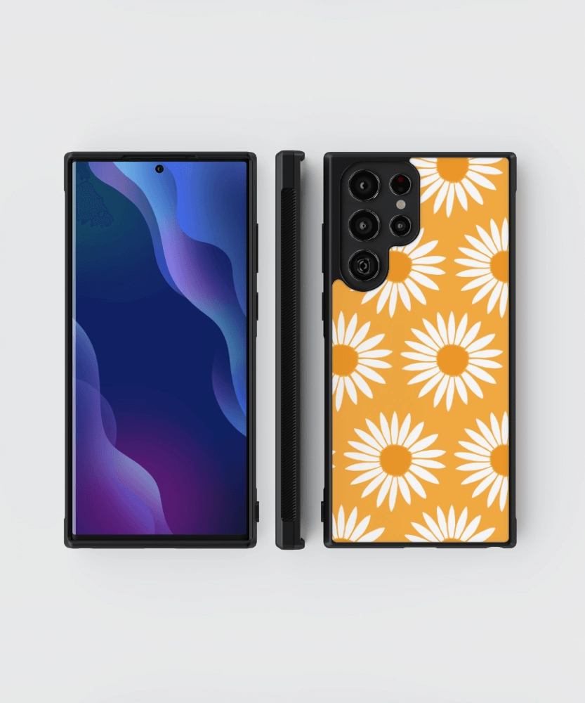 Matte Feel Texture Sunny Daisy