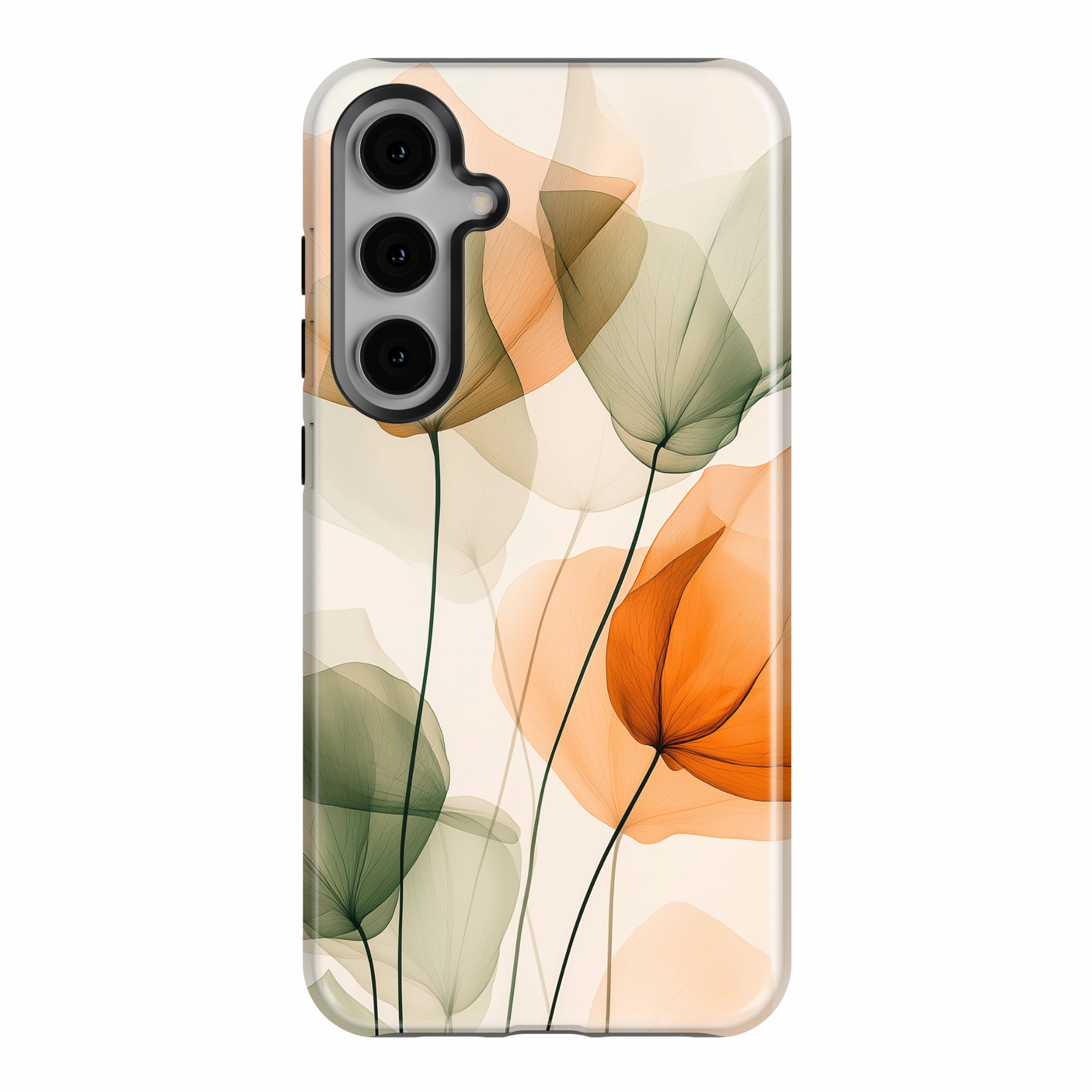 Minimal Design Sunset Petal Dance