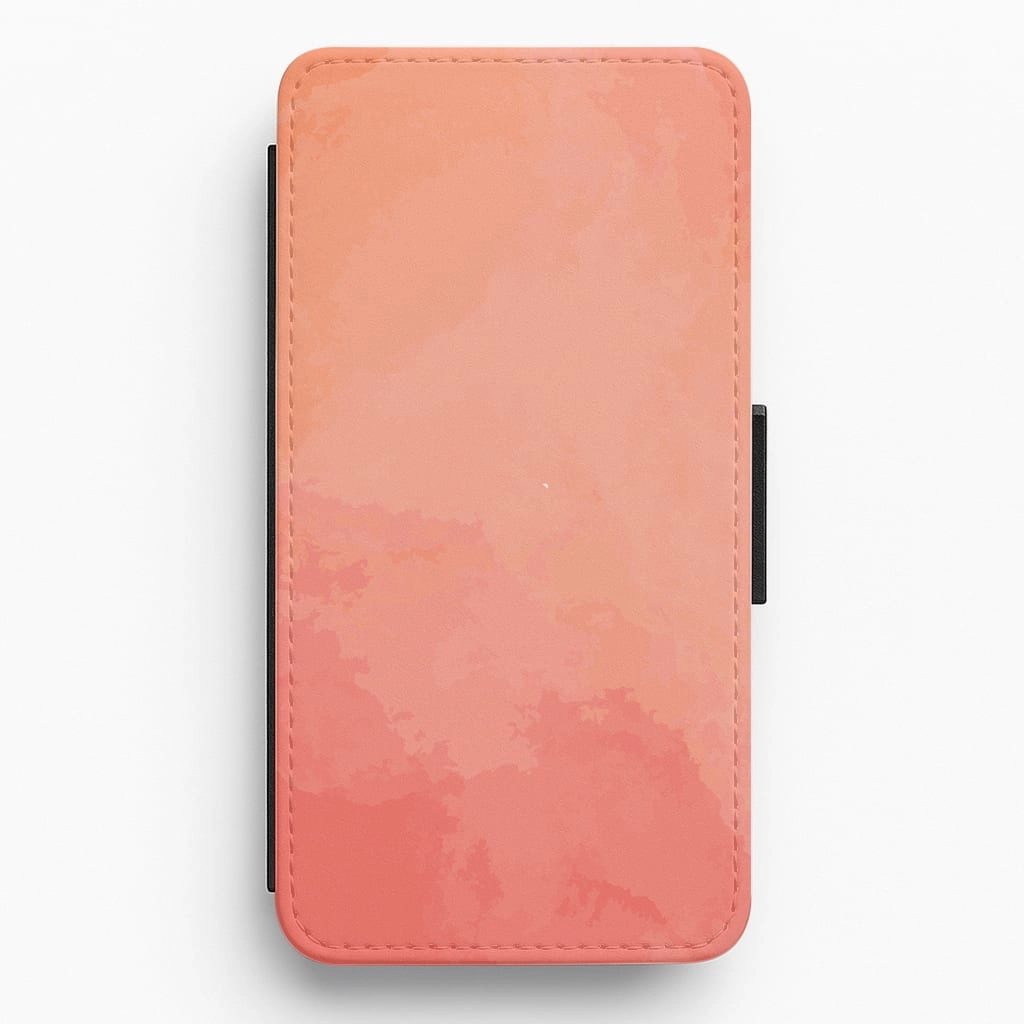 Grip Safe Sunset Splash Flip / Wallet Phone Case