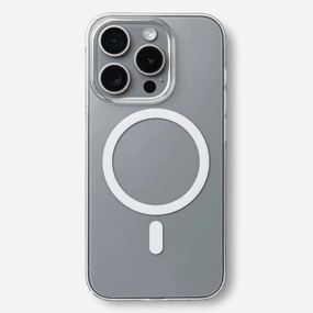 Super Thin iPhone 13 Pro Clear Case with MagSafe Soft Build Texture