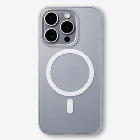Super Thin iPhone 15 Pro Matte Case with MagSafe Patterned Design