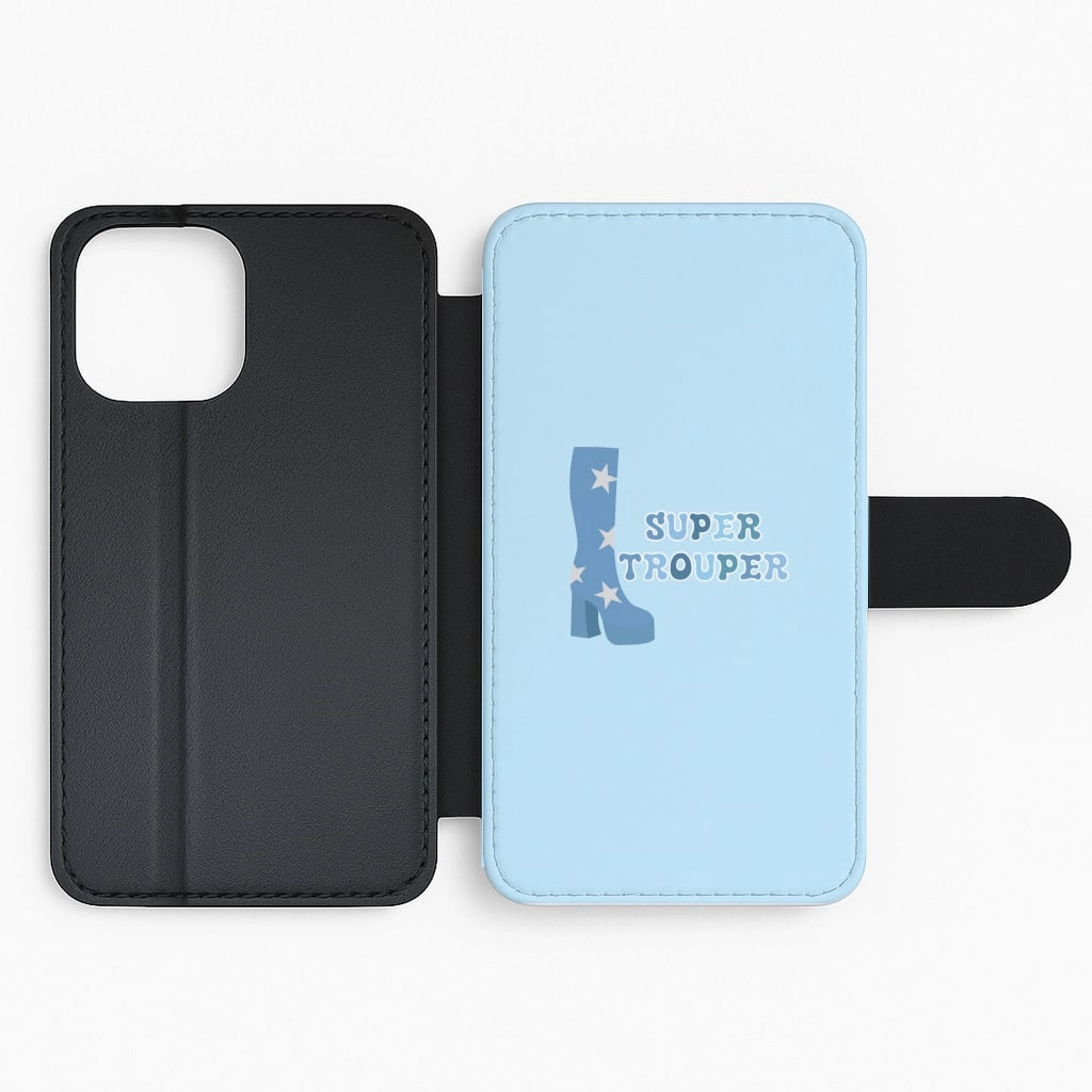 Super Trouper Flip / Wallet Phone Case Soft Material
