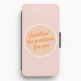 Switching The Positions For You Flip / Wallet Phone Case Minimal Cover