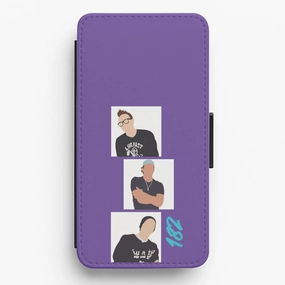 Blink - Festival Flip / Wallet Phone Case Modern Grip Design