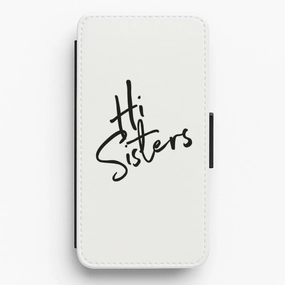 Trendy Pattern Hi Sisters - James Charles Flip / Wallet Phone Case