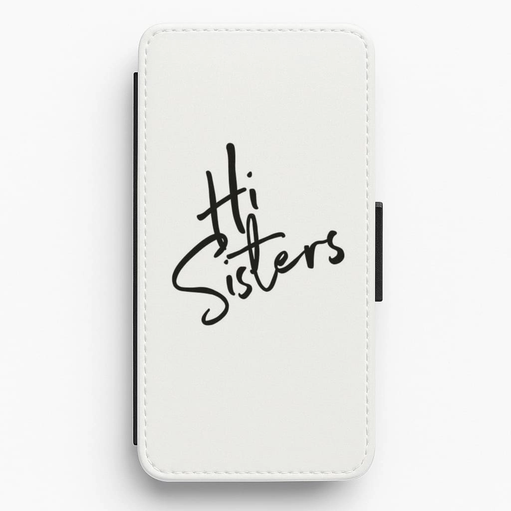 Trendy Pattern Hi Sisters - James Charles Flip / Wallet Phone Case