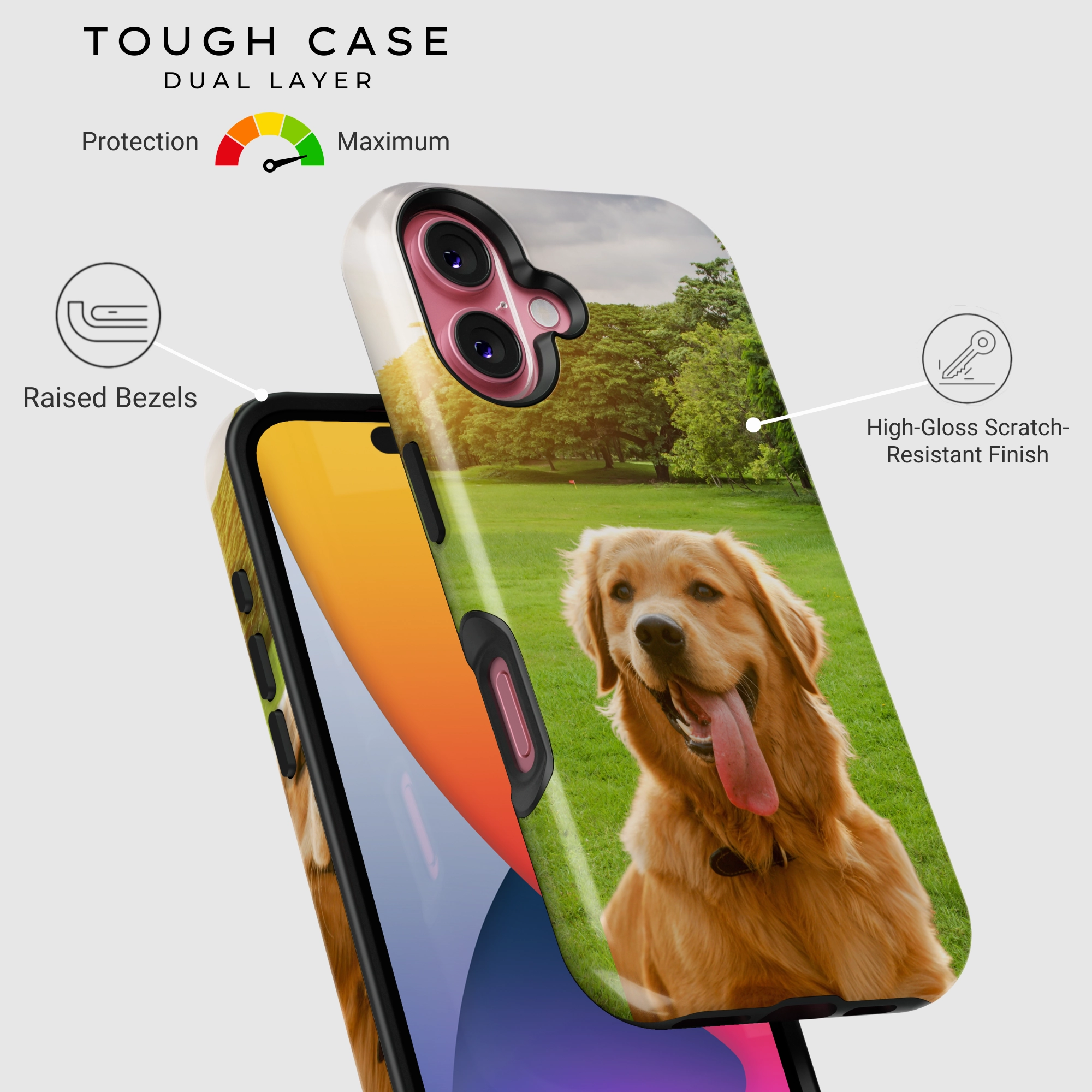 Custom image iPhone Ultra light Minimal Texture Layer