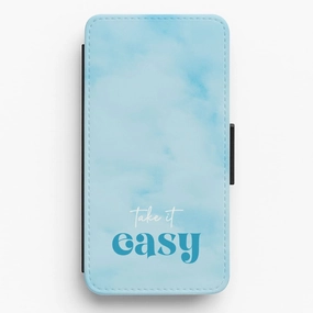 Protective Design Layer Take It Easy  Flip / Wallet Phone Case