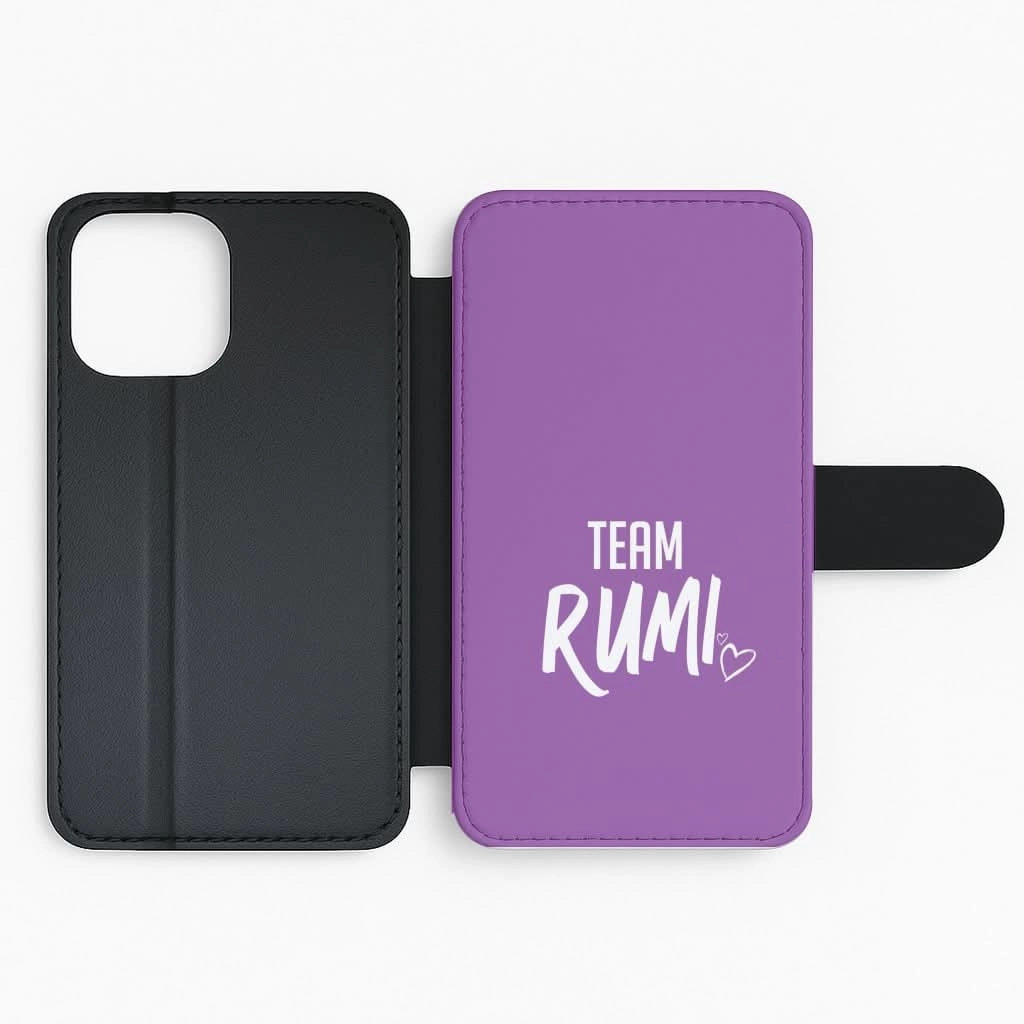 Ergonomic Texture Strong Corners Team Rumi Flip / Wallet Phone Case