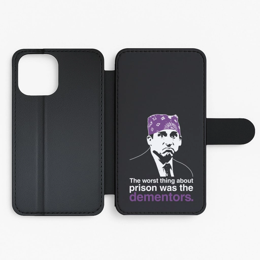 The Worst Thing About Prison Was The Dementors Flip / Wallet Phone Case Smooth Pattern Design