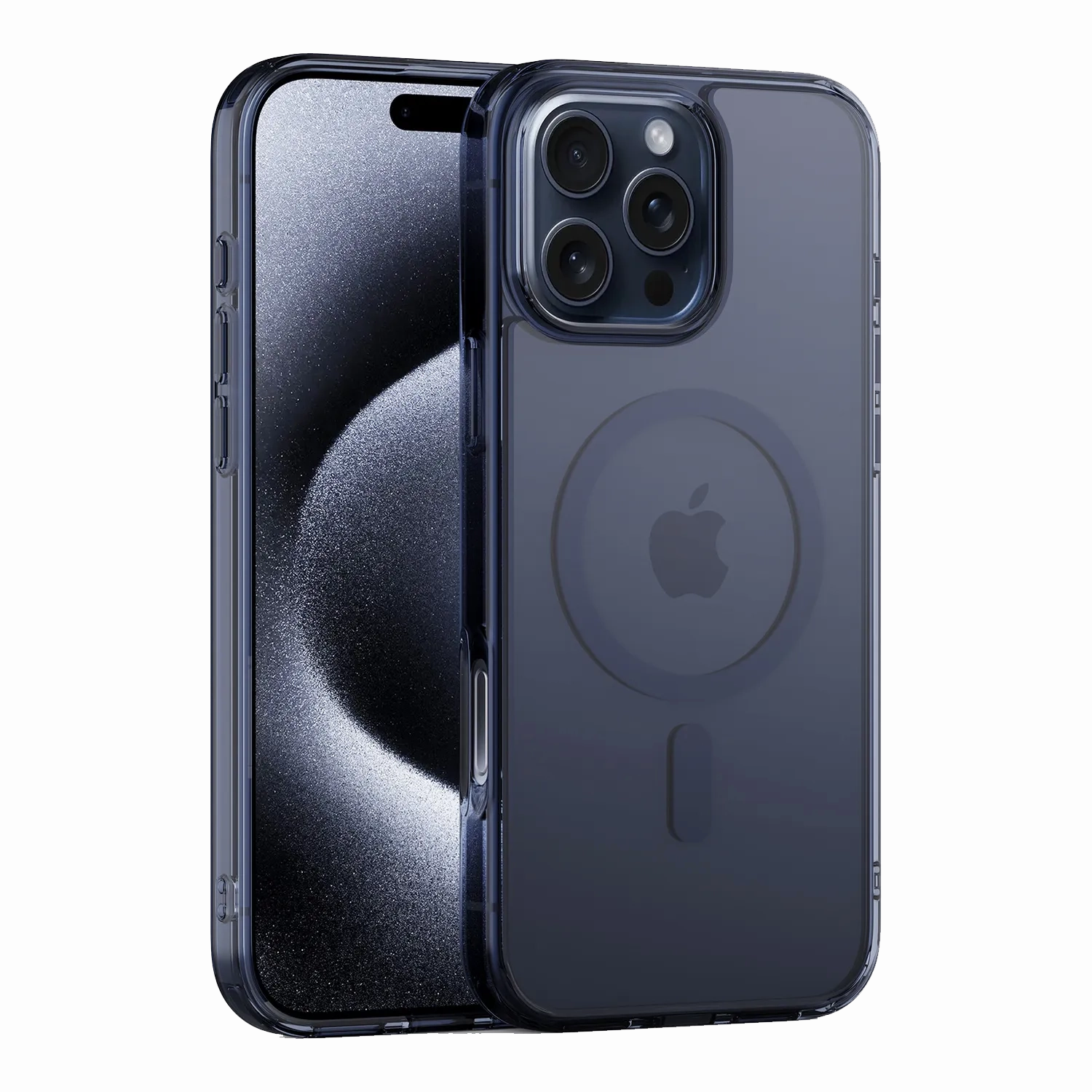 Vivid Pattern Design Thin iPhone 16 Pro Clear Case with MagSafe