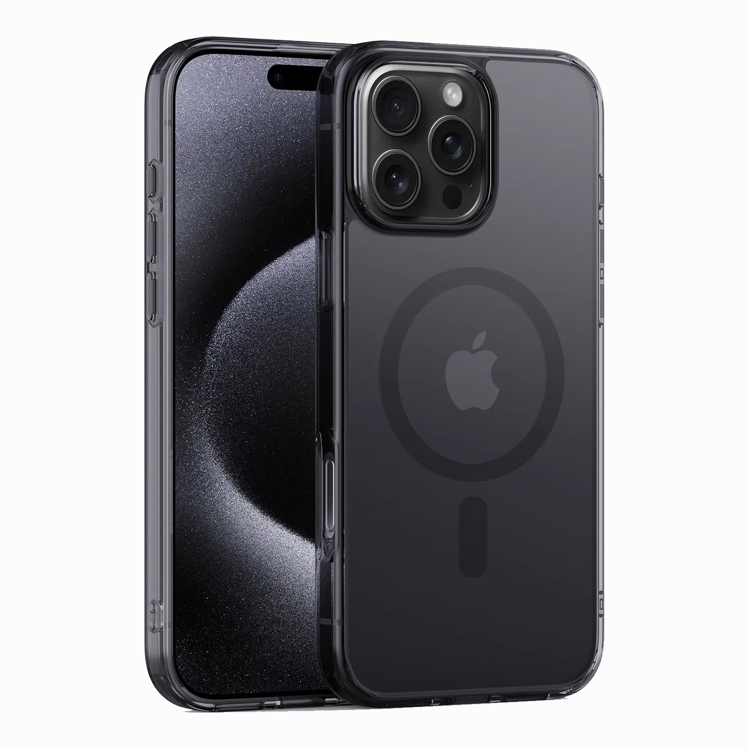 Thin iPhone 16 Pro Clear Case with MagSafe Clean Texture Matte Texture Surface