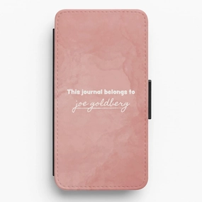 This Journal Belgons To Joe Goldberg - You Flip / Wallet Phone Case Bold colors