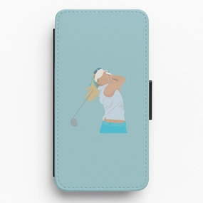 Refined Pattern Thompson - Golf Flip / Wallet Phone Case