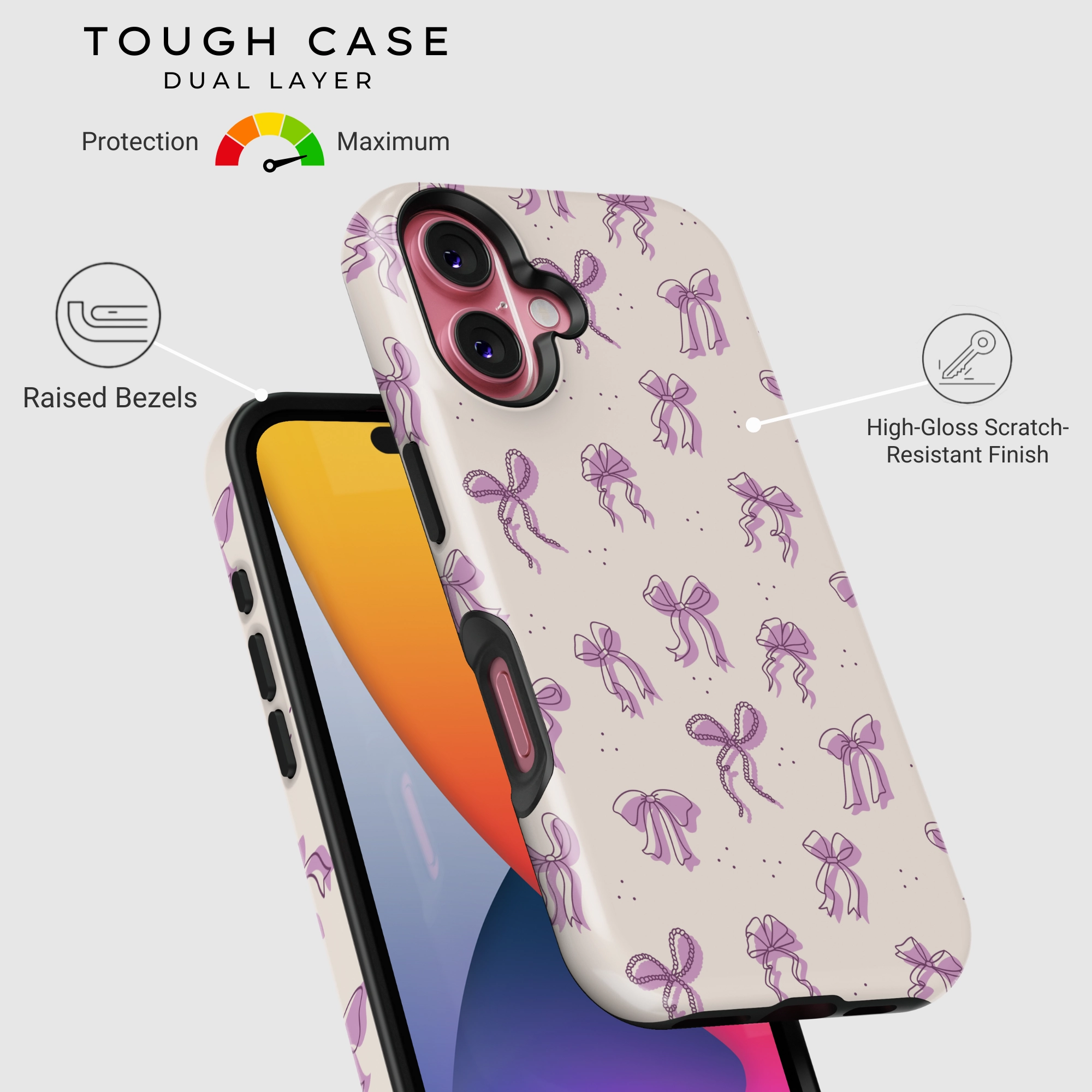 Ergonomic form Classic Look Tied with Love