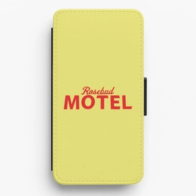Rosebud Motel Flip / Wallet Phone Case Polished Texture Elegant Edge