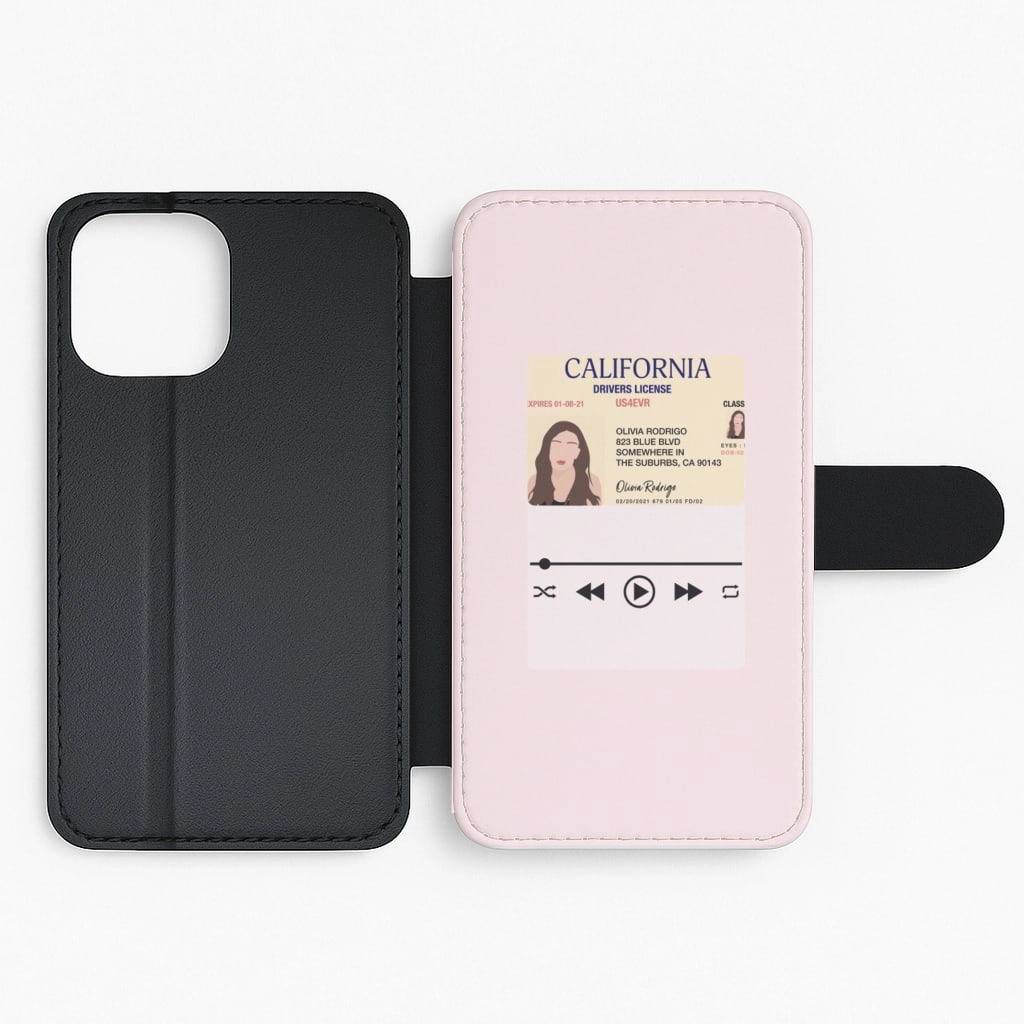 Drivers License - Olivia TikTok Flip / Wallet Phone Case Gloss Texture Premium Texture Layer