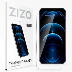 Stylish Layer Luxury Finish ZIZO TEMPERED GLASS Screen Protector for iPhone 12 Pro Max