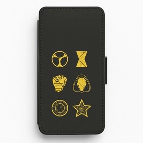 Antihero Symbols Flip / Wallet Phone Case Shock Surface Outdoor Design