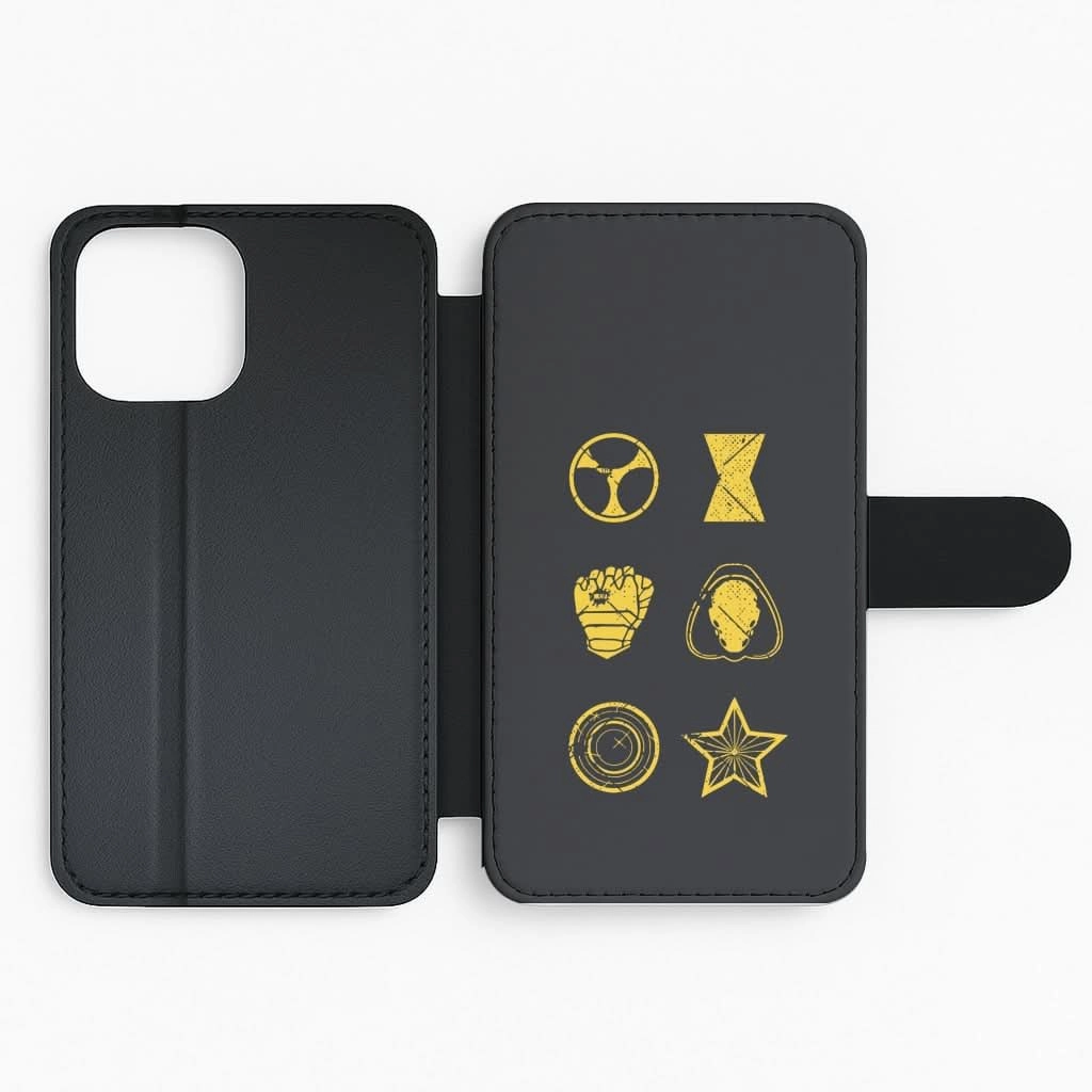 Antihero Symbols Flip / Wallet Phone Case Matte Texture Surface