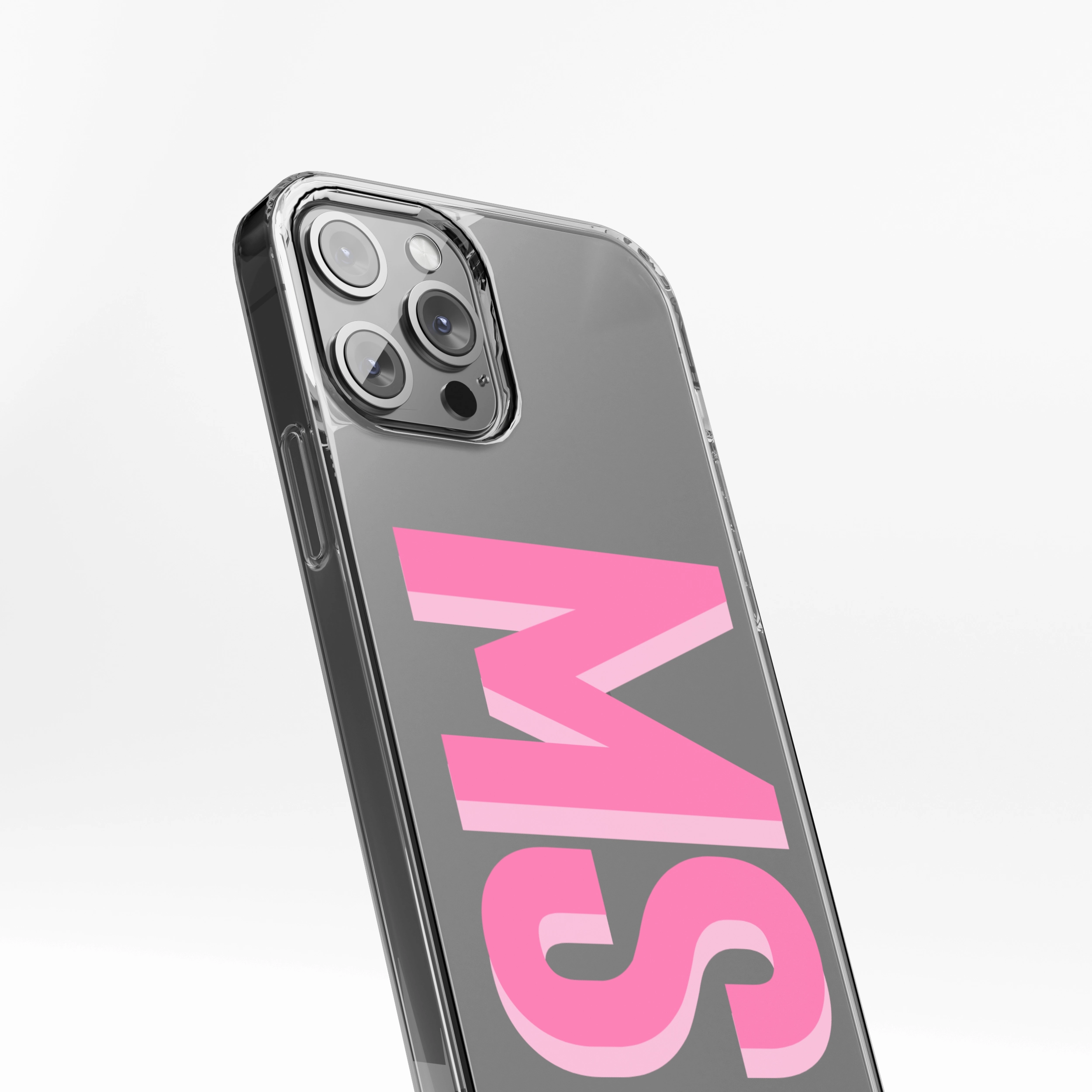 Comfort Texture Layer Clear Custom initials