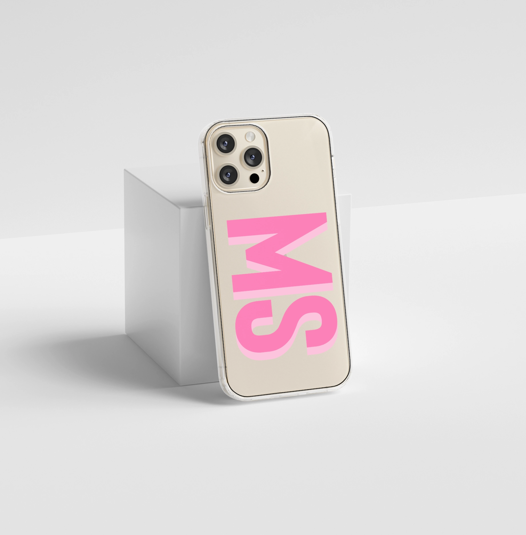 Luxury Detail Durable Protection Layer Clear Custom initials