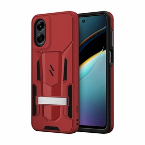 Trendy Finish Luxury Build ZIZO TRANSFORM Series moto g 5G (2024) Case - Red