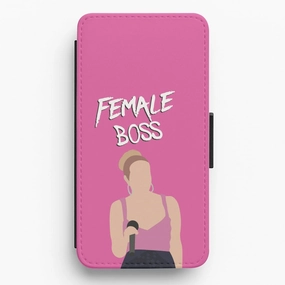 Protective Finish Slim Comfort Female Boss - Flip / Wallet Phone Case