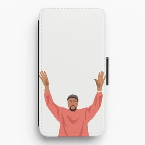 Kayne Cartoon Flip / Wallet Phone Case Matte Detail