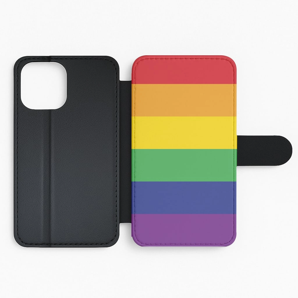 Pride Flag Flip / Wallet Phone Case high quality build