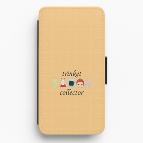 Trinket Collector Flip / Wallet Phone Case Gloss Touch Outdoor Protection
