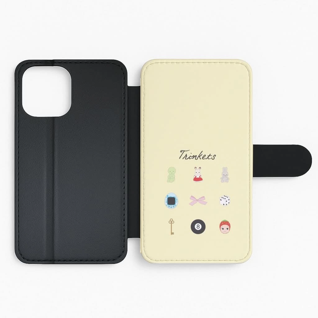Trinkets Flip / Wallet Phone Case Slim Edge