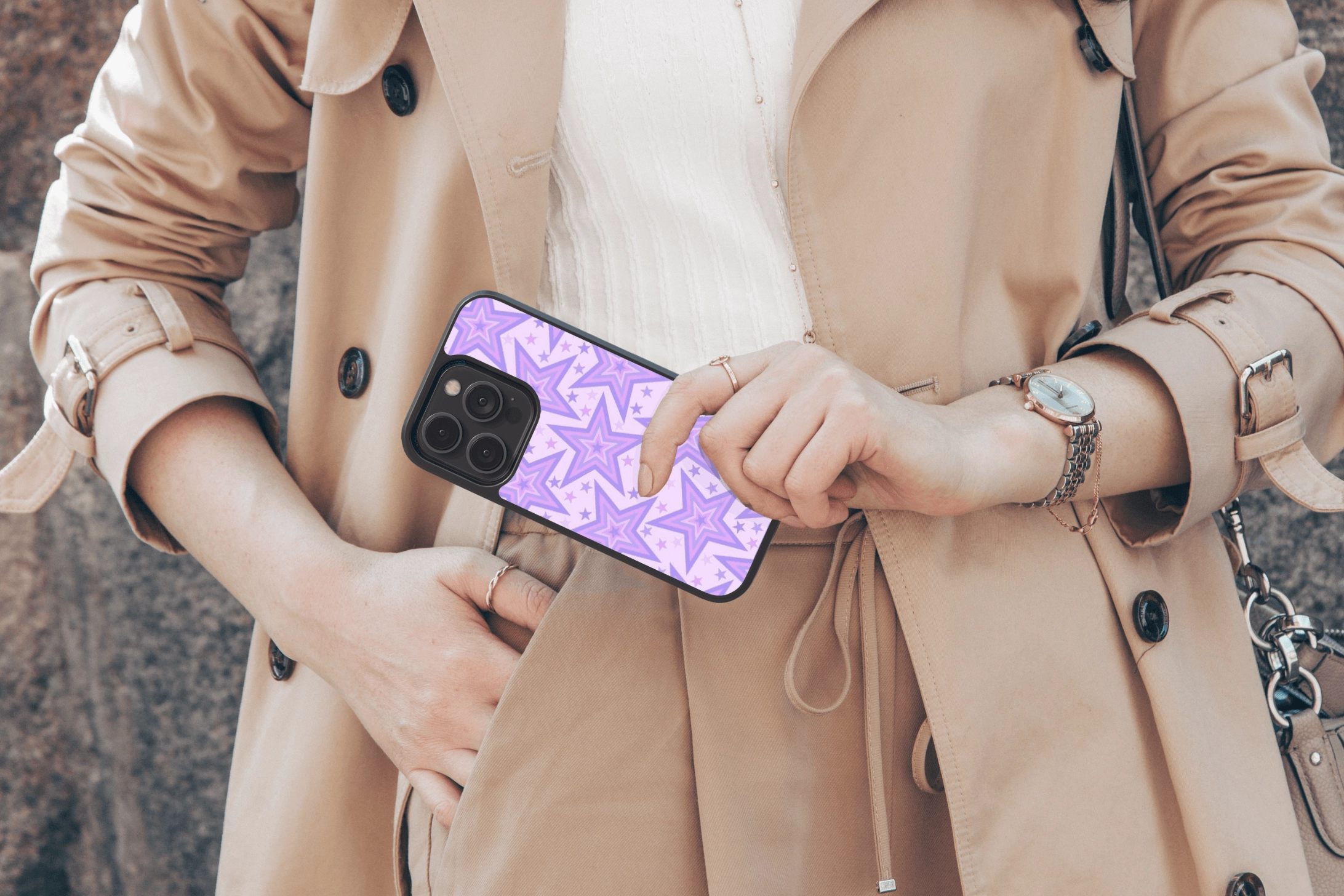 Gloss Finish Texture Casual Design Twilight Spark