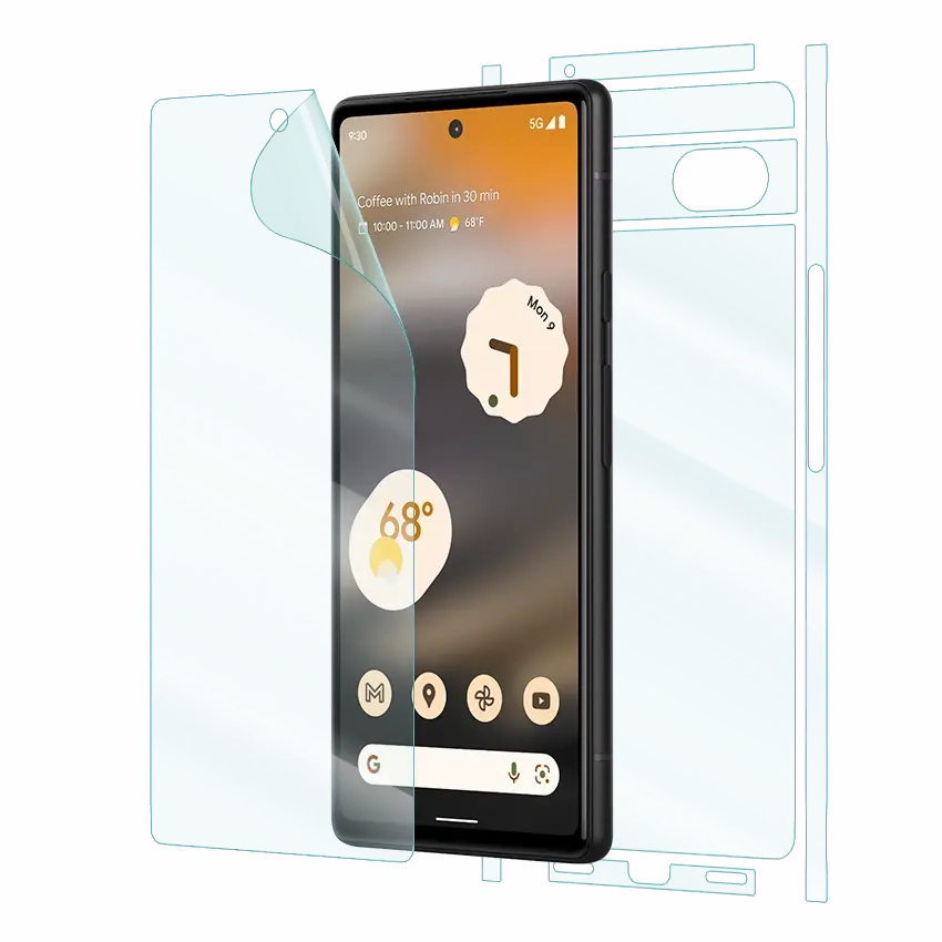 Impact shield Edge Guard Pro Pixel 6a Screen Protector
