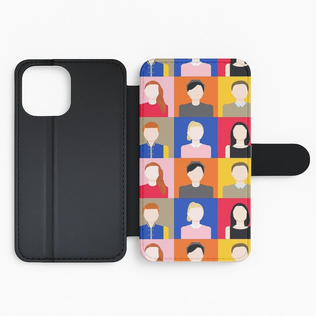 Rugged Texture Riverdale Scooby Squad Flip / Wallet Phone Case