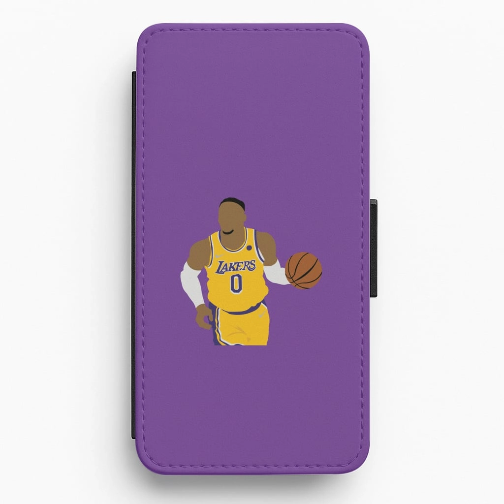 Young - Basketball Flip / Wallet Phone Case Transparent Edge