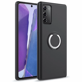 ZIZO REVOLVE Series Galaxy Note 20 Case - Magnetic Black Glossy Pattern Creative Design