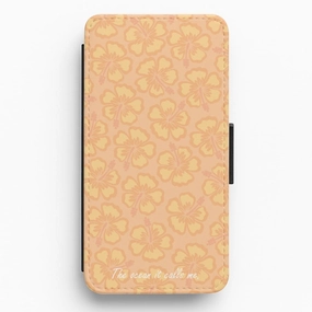 The Ocean It Calls Me Flip / Wallet Phone Case elegant design Shock Surface
