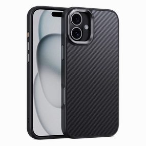 Aramid Fiber iPhone 16 Plus Rugged Case with MagSafe Urban Design Protective Quality