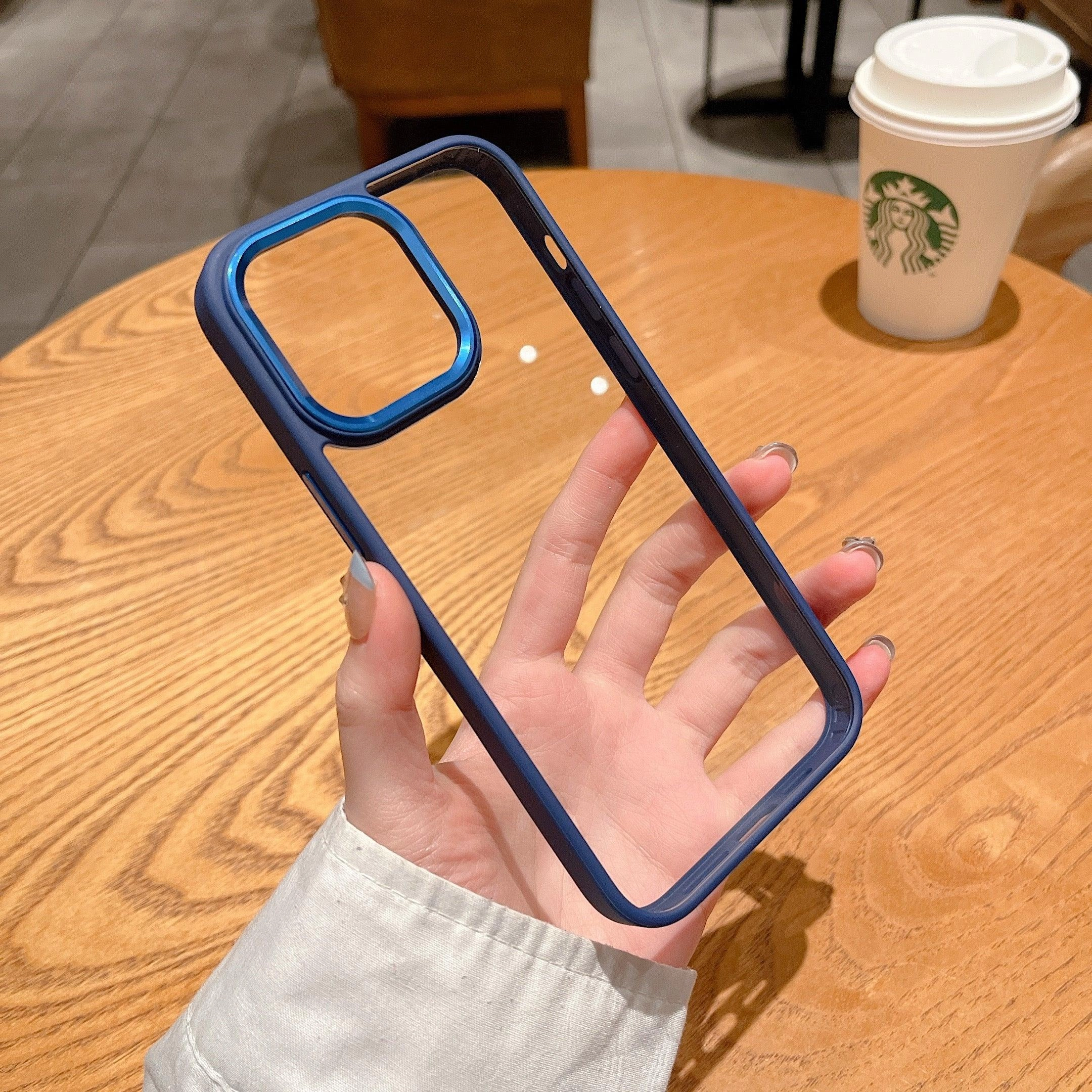 Cosmic Azure Drop Shield Matte Pattern Design