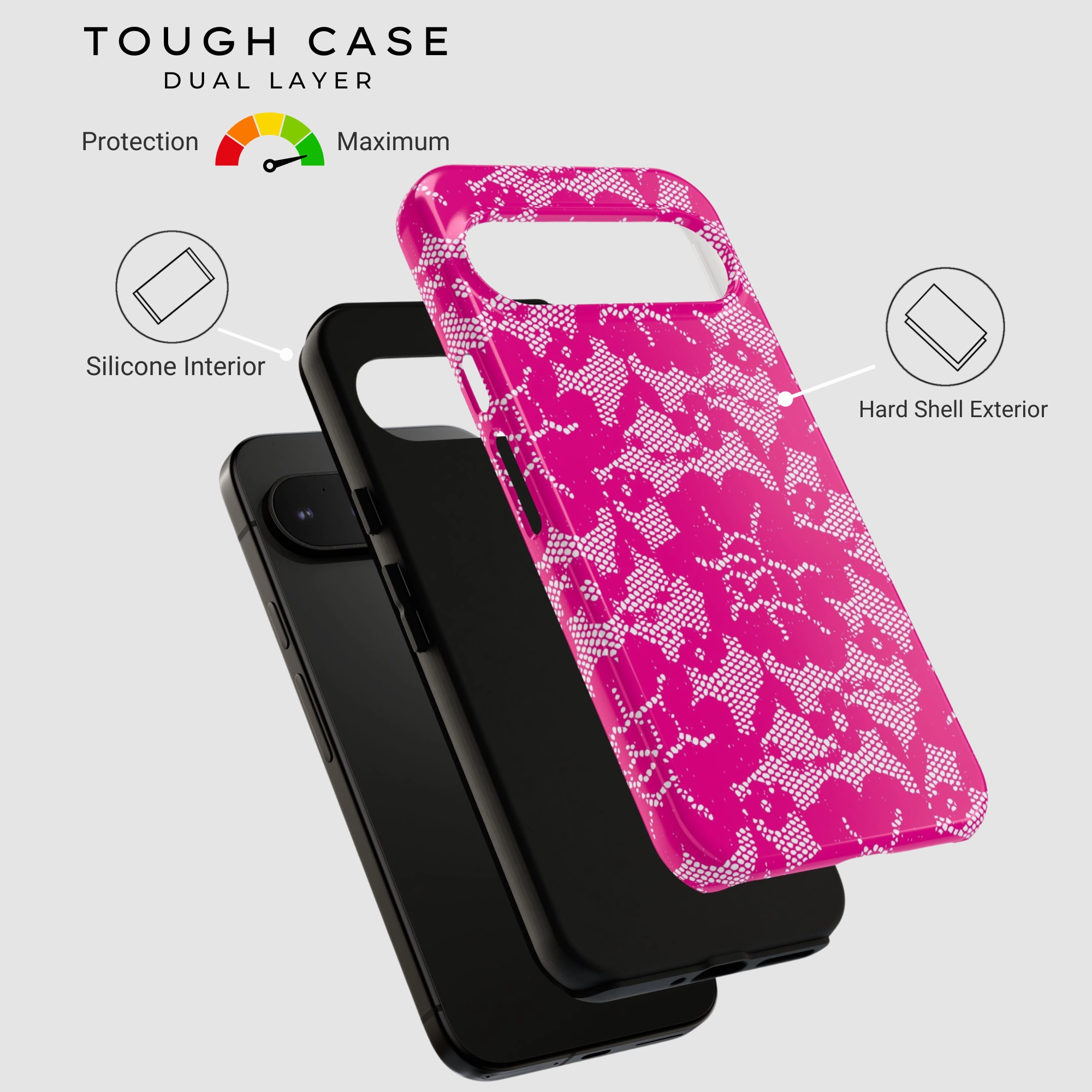 Glam Net Shock Resistant Vivid Gradient