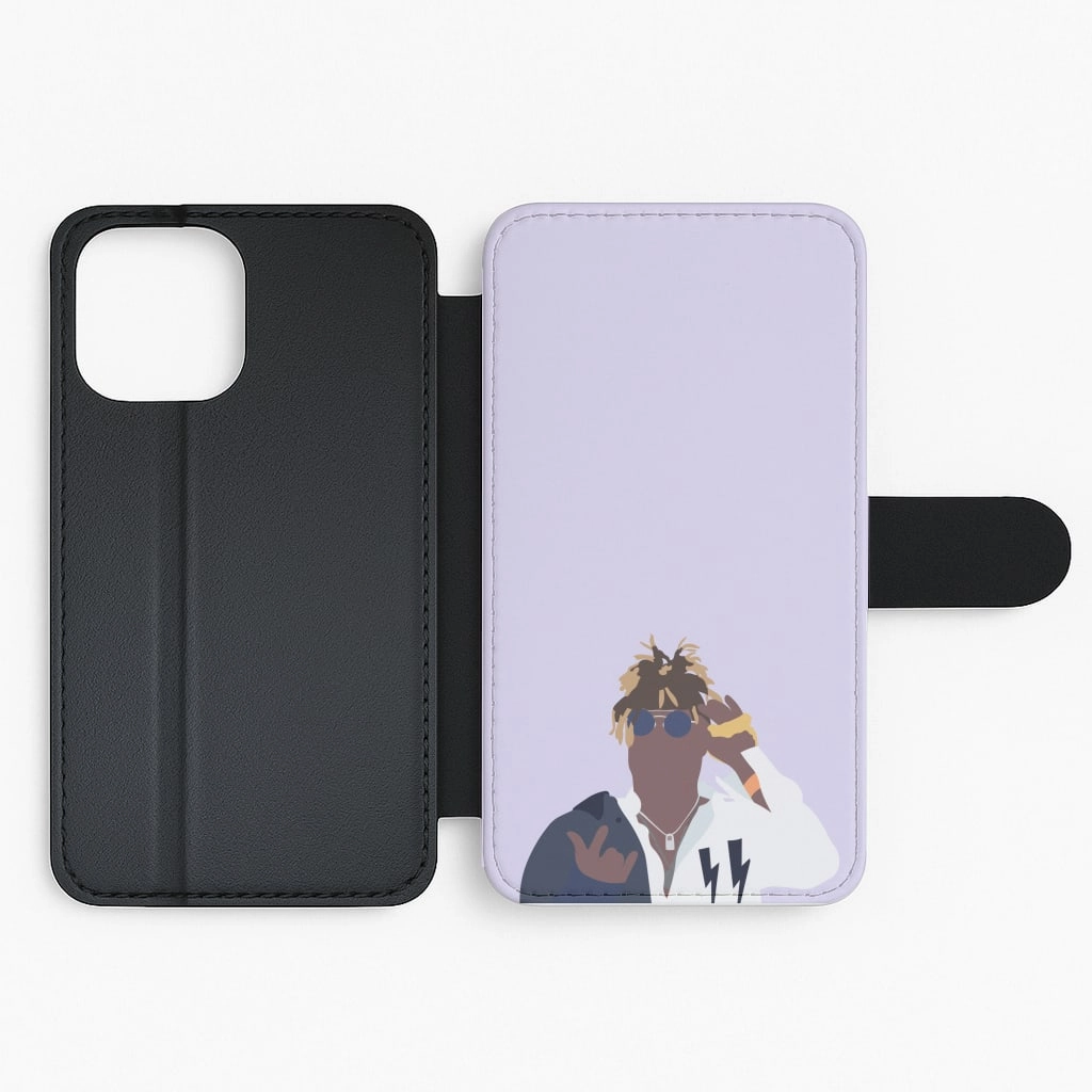 Modern Edge Comfort Padding Swag - Juice WRLD Flip / Wallet Phone Case