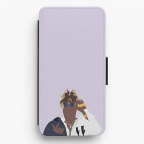 Smooth Look Texture Swag - Juice WRLD Flip / Wallet Phone Case
