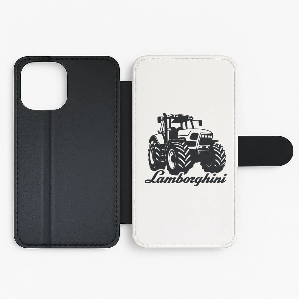Lambo Tractor Flip / Wallet Phone Case Everyday Look Minimal Form