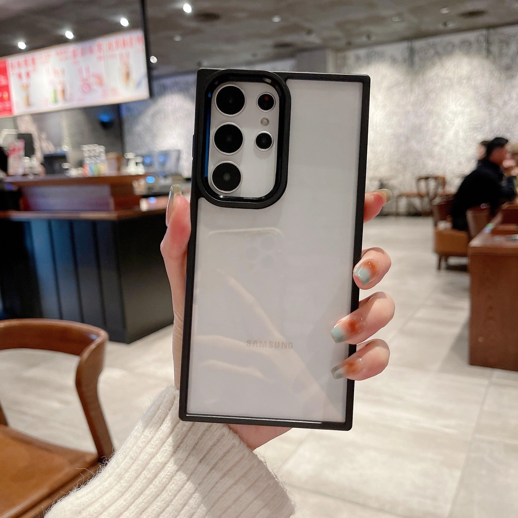 Noir Elegance Tough Exterior Hybrid Material Build