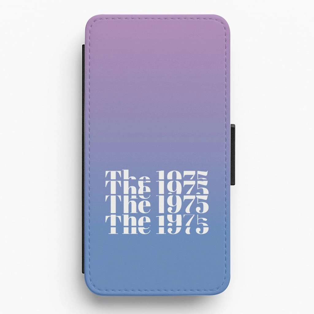 Title - The 1975 Flip / Wallet Phone Case Hybrid Pattern Texture