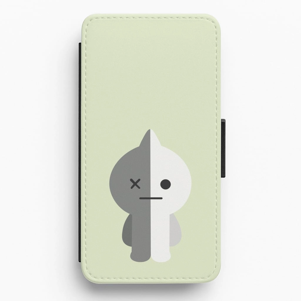 Van 21 - K Pop Flip / Wallet Phone Case Flexible Grip Form Elegant Pattern Design